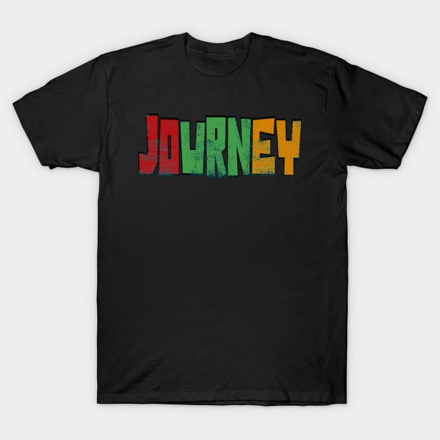 Journey Three Colours T-Shirt by MonsterButterfly